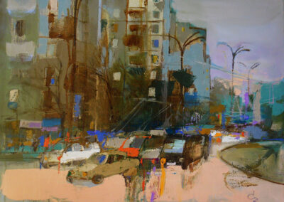 Chișinău. 2015. Ulei pe pânză. 60x70 cm